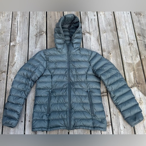 Artizia Babaton The Foundation Gray  Goose Down Puffer Jacket Small - Picture 1 of 10
